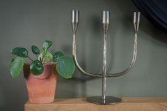 antique brass dinner candle holder for dining table