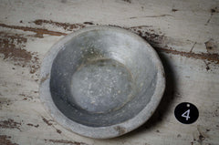 Antique Indian stone spice bowls