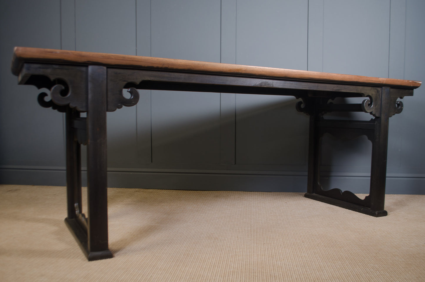 Large Chinese hall console table suitable for behind a sofa or feature wall