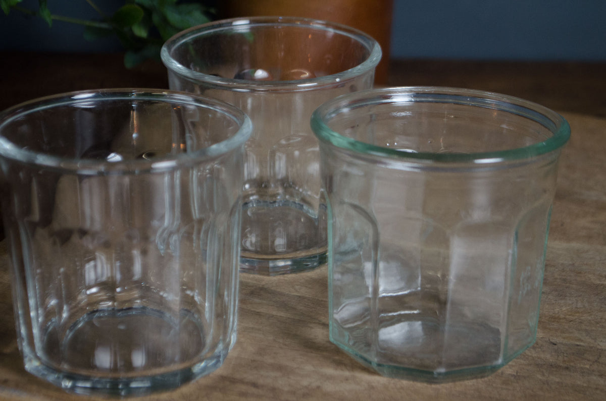 wedding vintage glass candle tealight holders