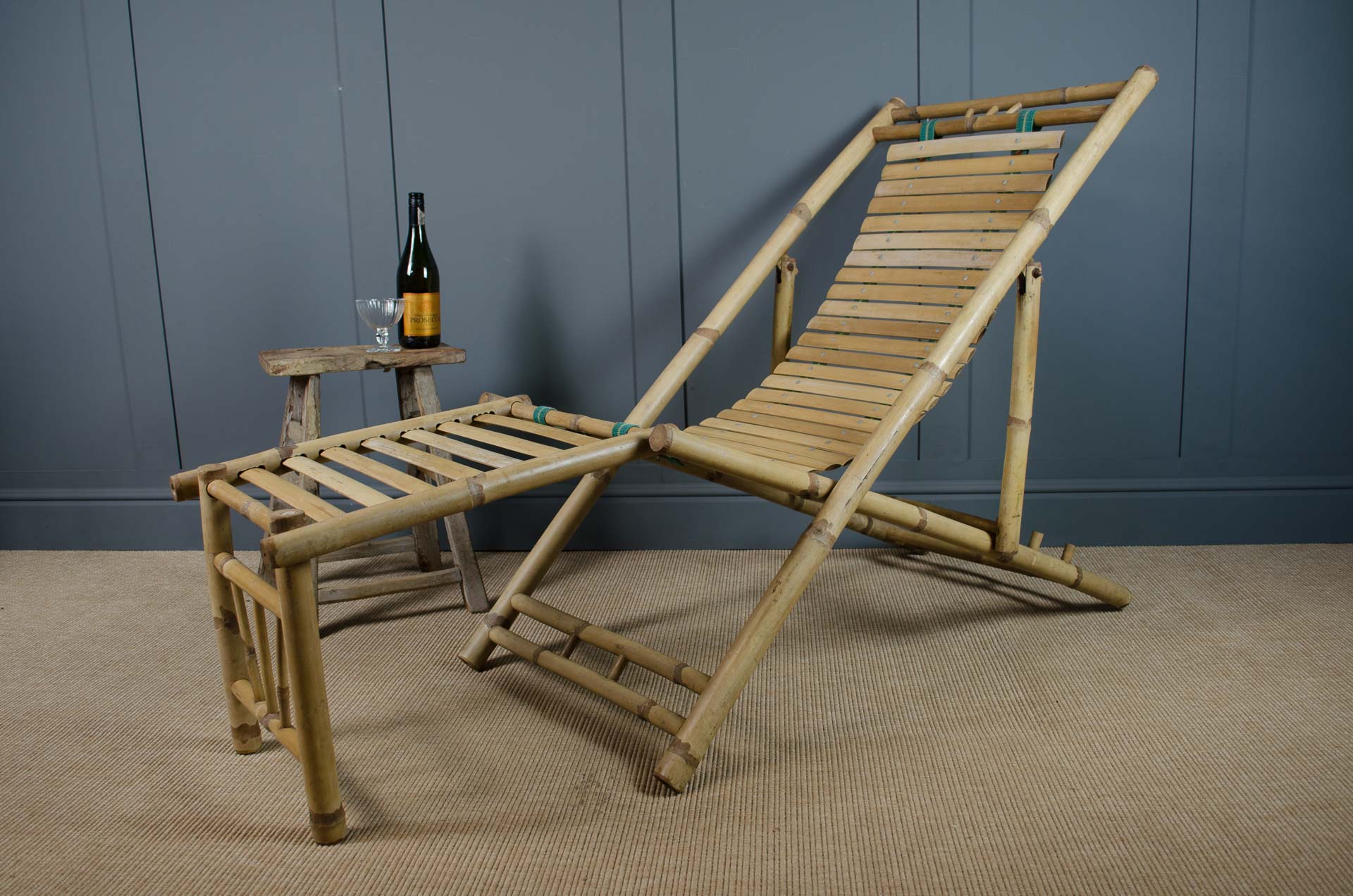 Bamboo loungers