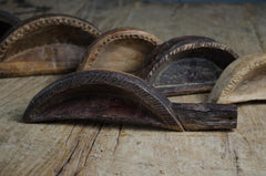 ANTIQUE SALT AND PEPPER GRINDERS