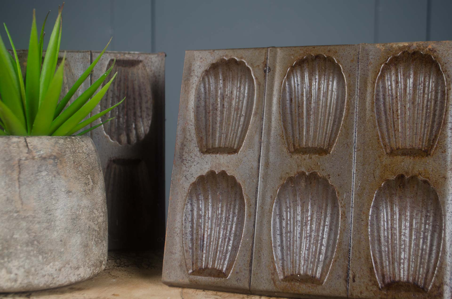 vintage madeleine tray