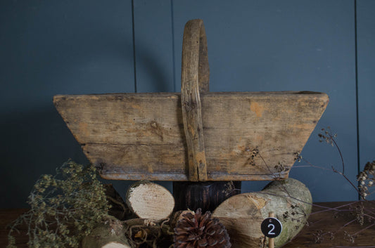 Rustic Wooden Garden Trugs