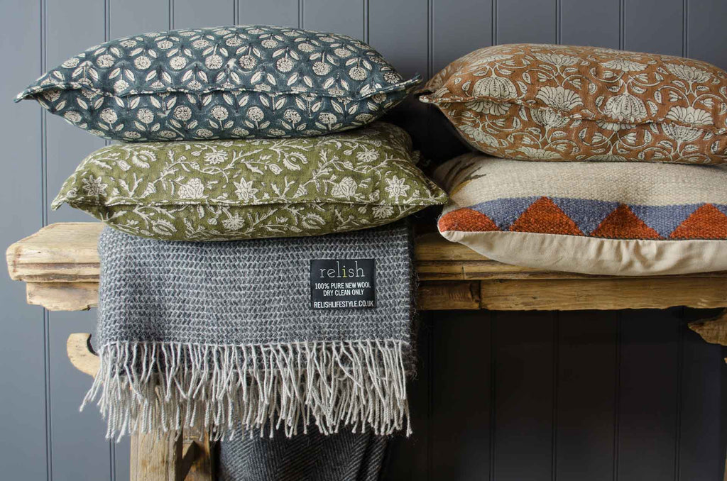 Kilim wool cushions relishlifestyle