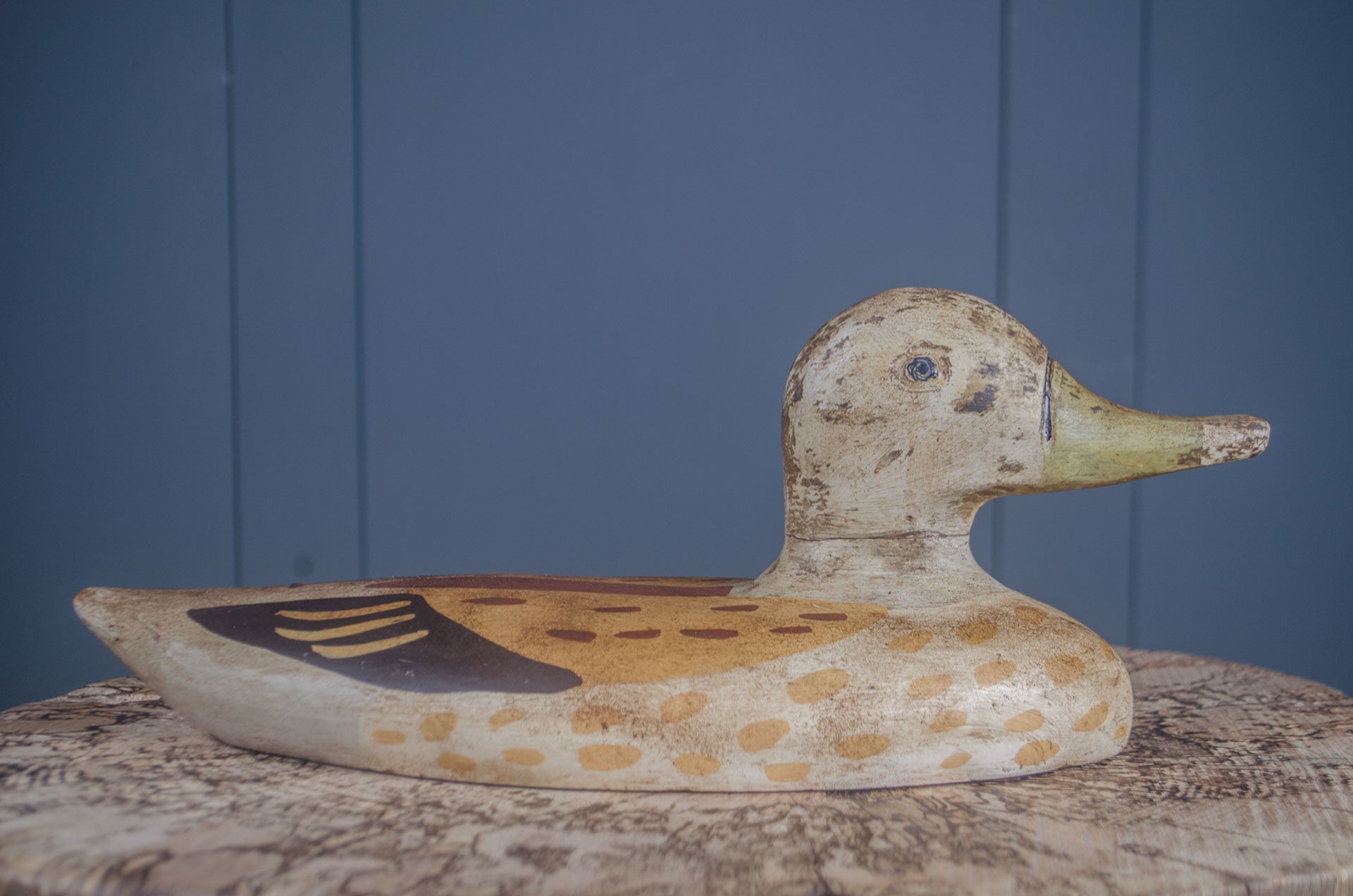 antique decoy duck wood
