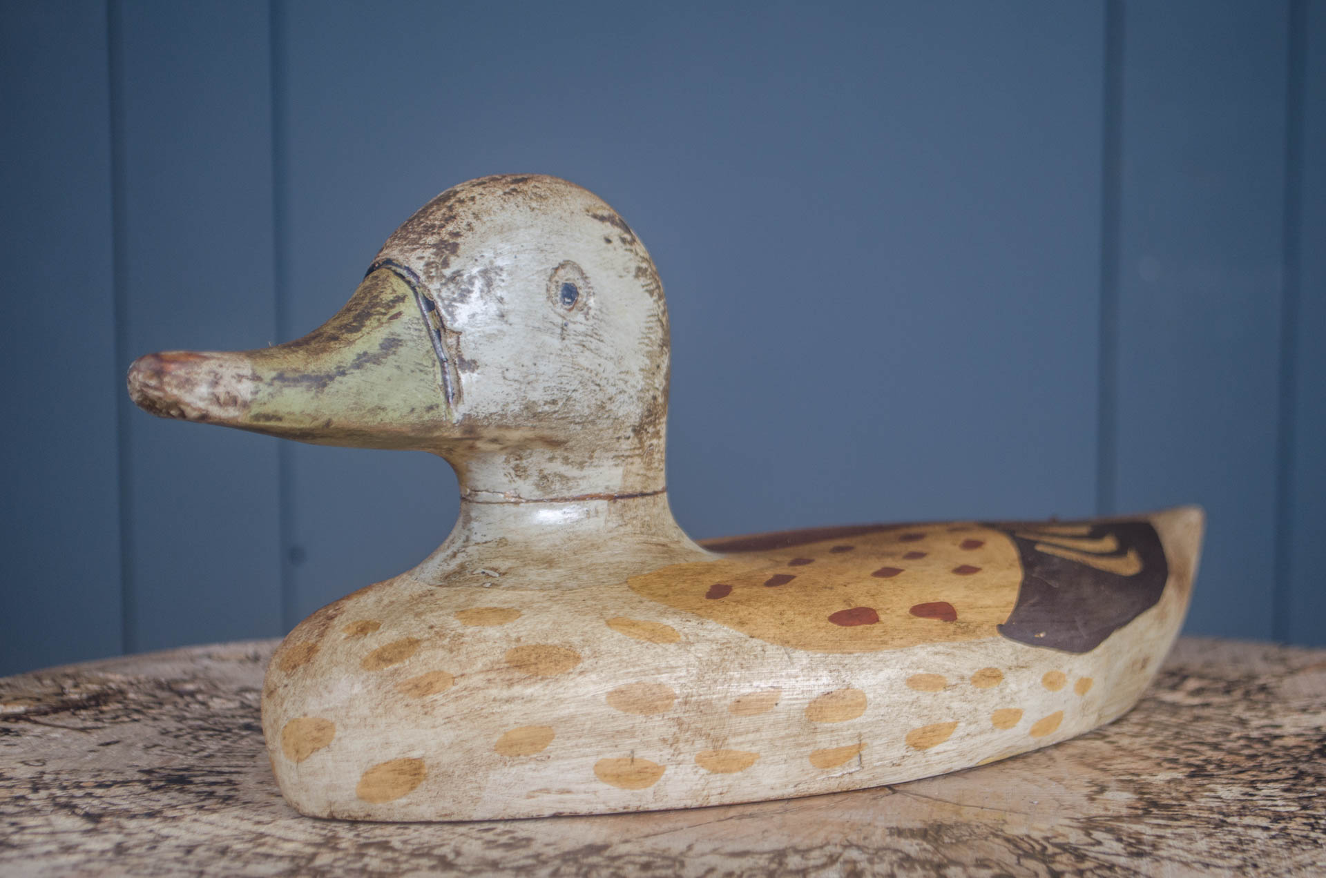 antique decoy duck wood