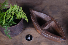 Reclaimed wood spice trays