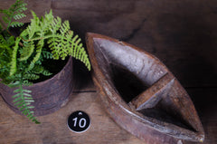 Reclaimed wood spice trays