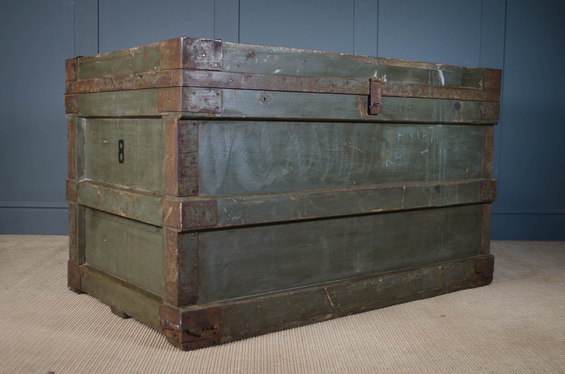 military coffee table chest 