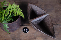 Reclaimed wood spice trays