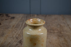 Antique Muirhead and Sons stoneware ink bottle