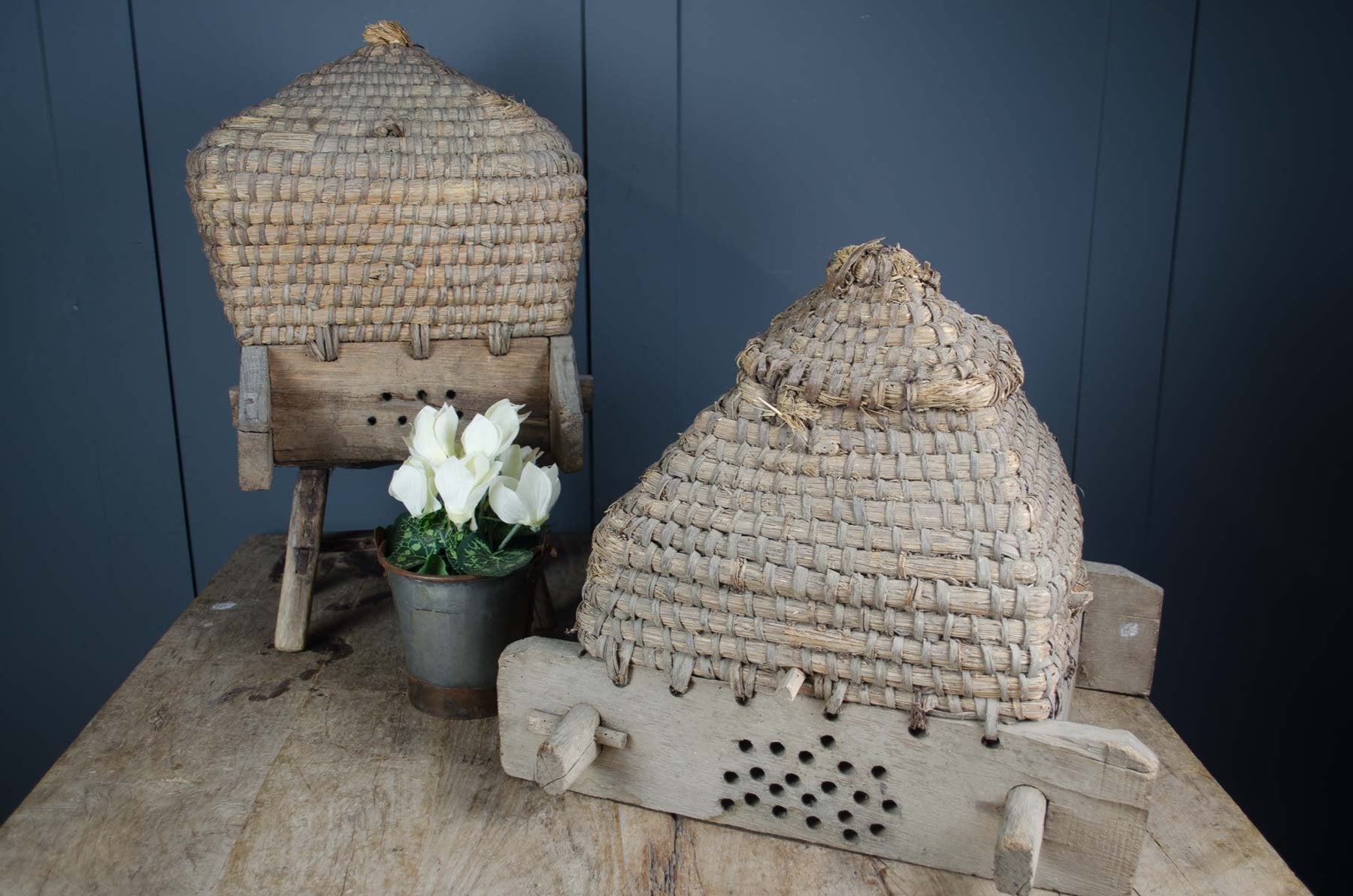 Antique bee skep