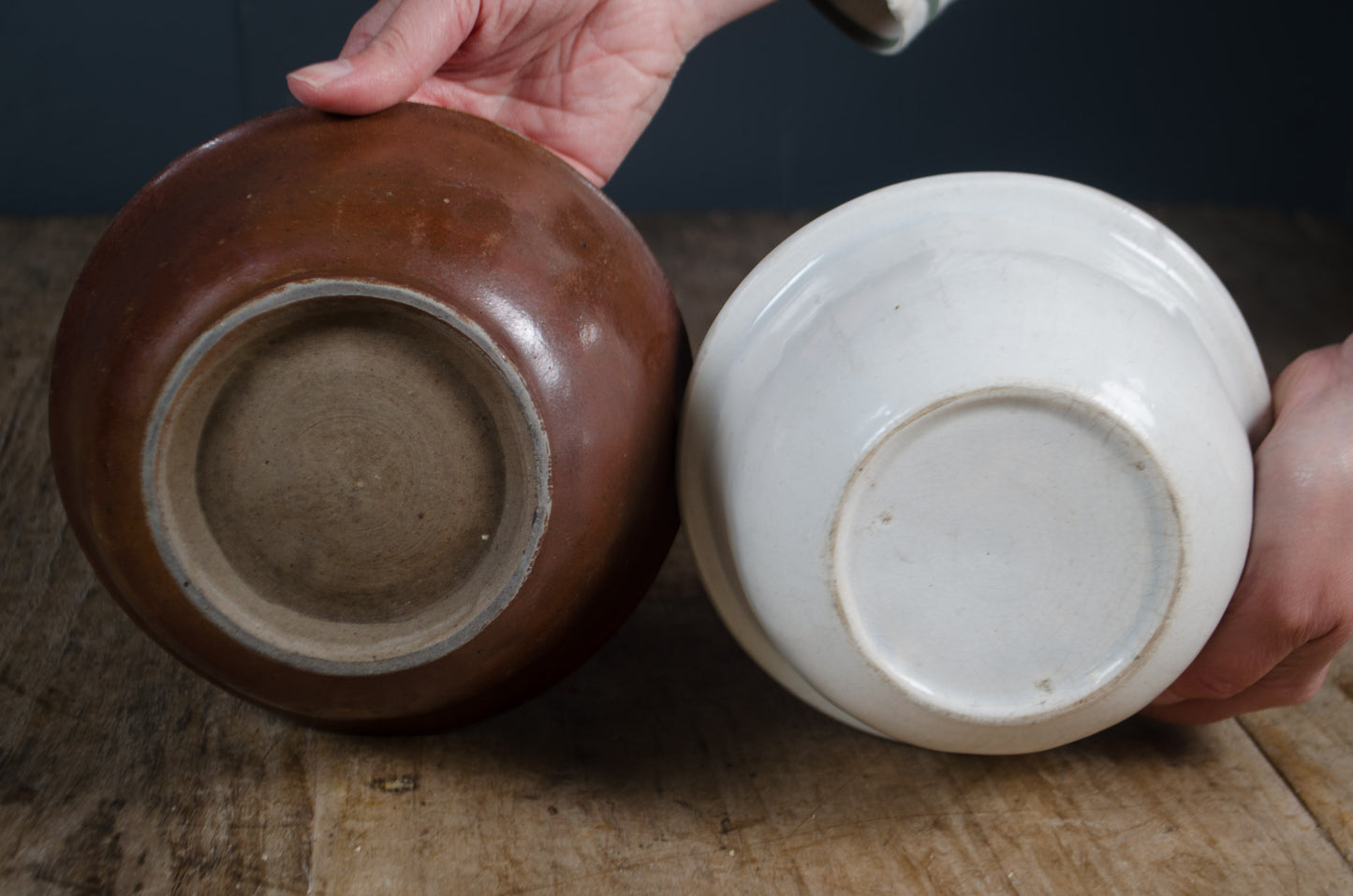 Antique Ceramic Jelly Moulds
