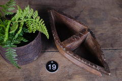Reclaimed wood spice trays