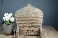 Antique French bee skep