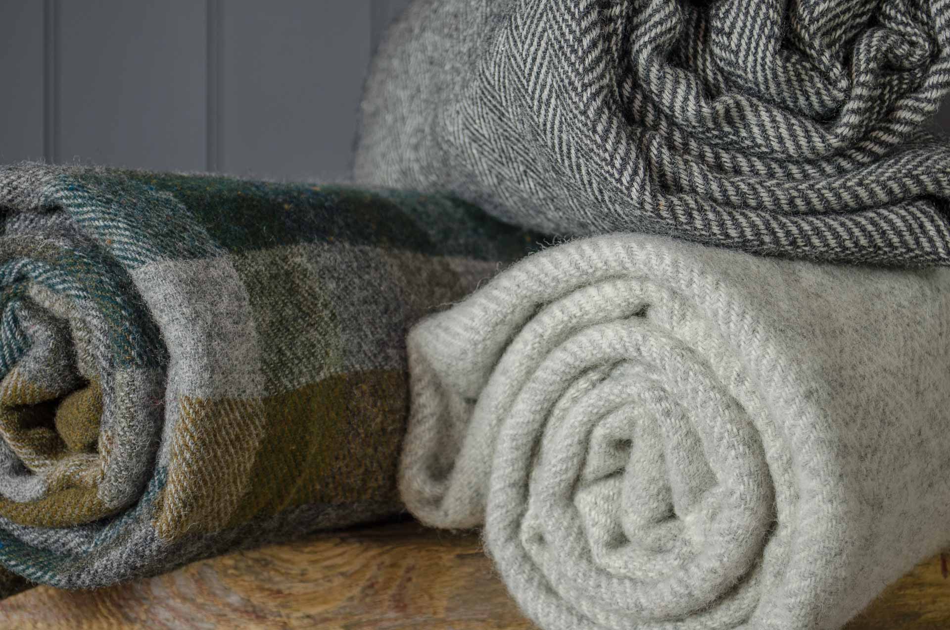 
irish wool blanket