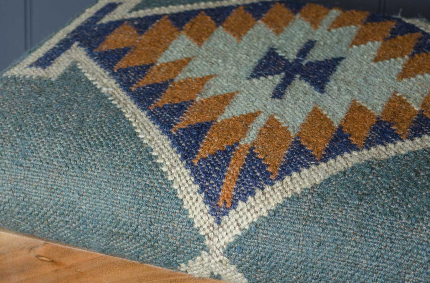 blue kilim rug