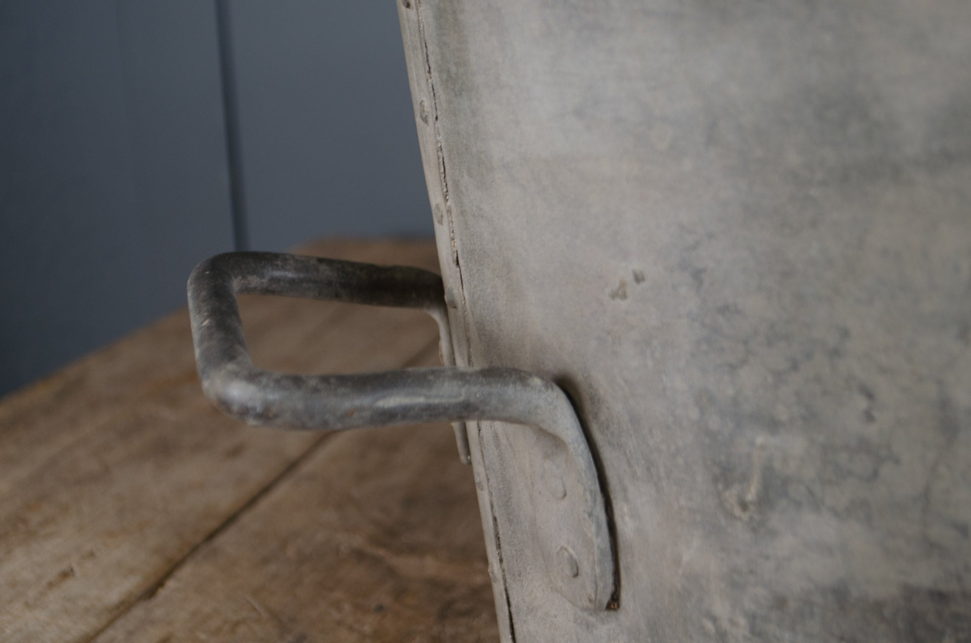 
Pair of Victorian zinc riveted buckets