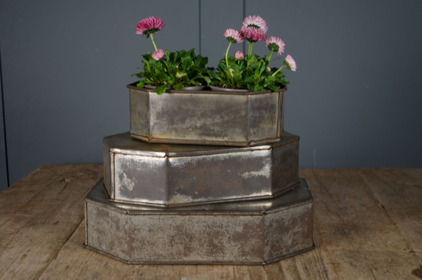 Vintage cake tins