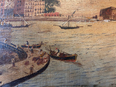 Italian oil on board