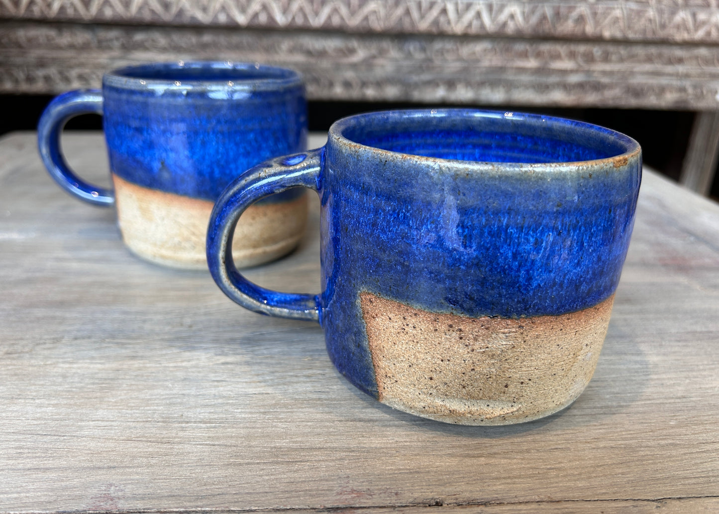 Relish hand thrown straight mug