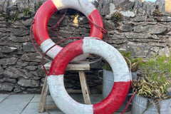 Antique life buoy ring