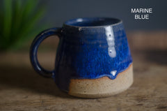 NEW DESIGN Relish hand thrown tapered mug - various colours