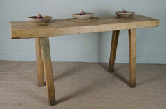 reclaimed pig table