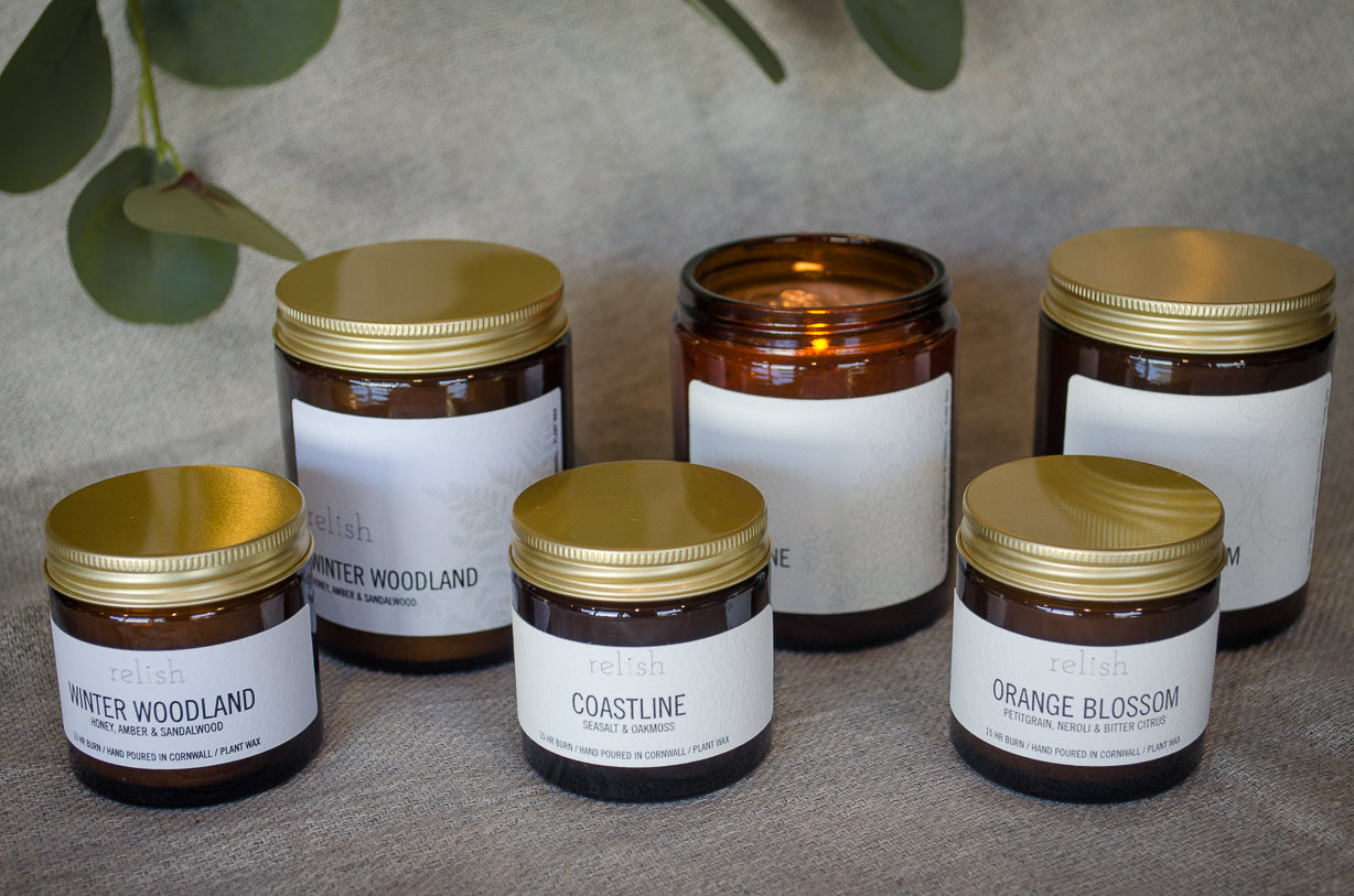 
Relish large candles