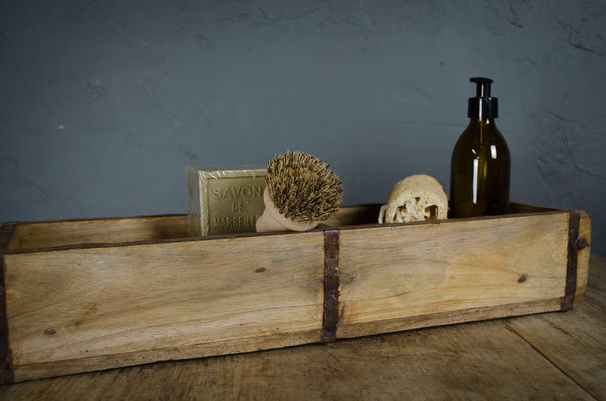 
reclaimed kitchen sink storage
